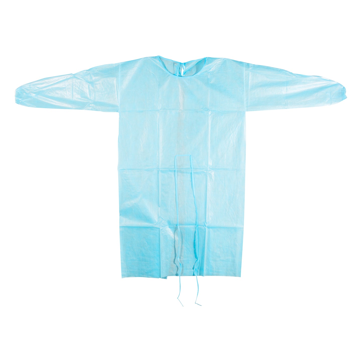 Poly Coated Isolation Gown, Blue (303BL)