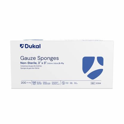 Non-Sterile Gauze Sponges, 8-Ply, 3" x 3" (3084)