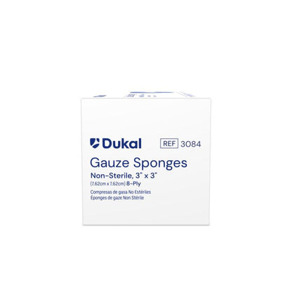 Non-Sterile Gauze Sponges, 8-Ply, 3" x 3" (3084)