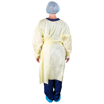 Level 2 Isolation Gown, Universal, Yellow
