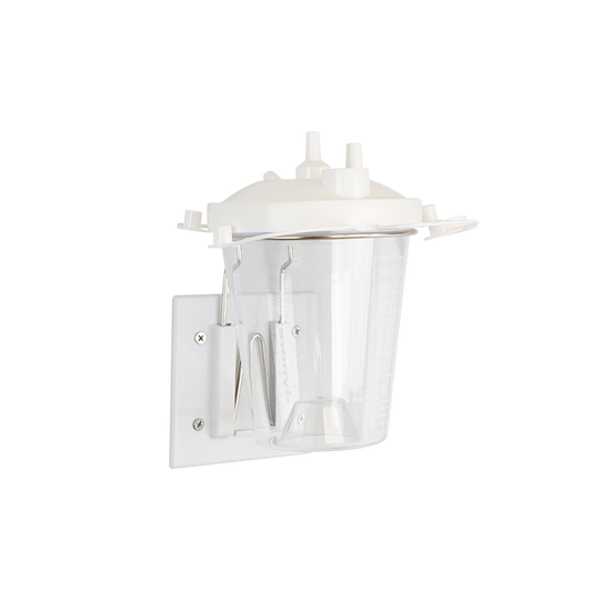 Disposable EMS Suction Canister w/Float Valve Shutoff, 1200 cc, Case (32224)