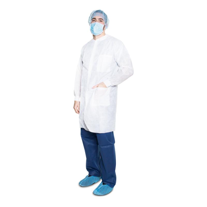 Lab Coat without Pockets XXXL, White (345)