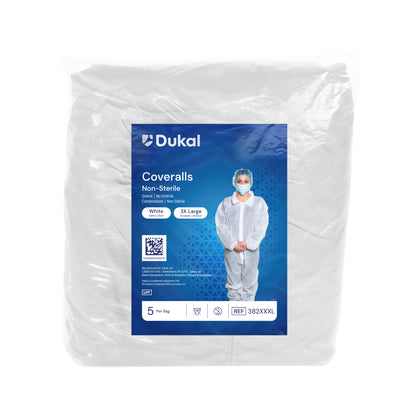 Coveralls XXXL, White (382XXXL)