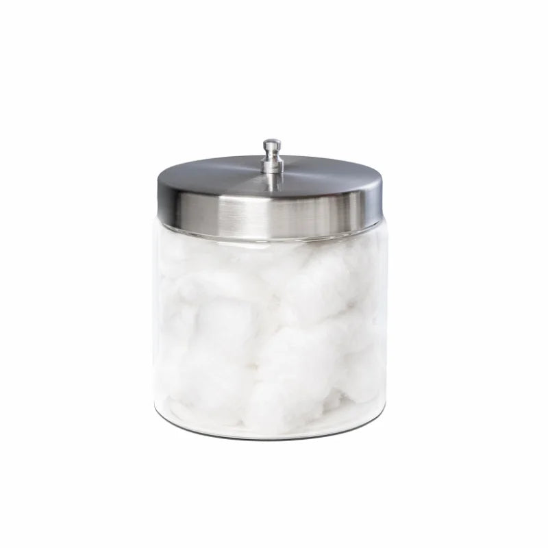 Glass Dressing Jar 3" x 3" (4014)