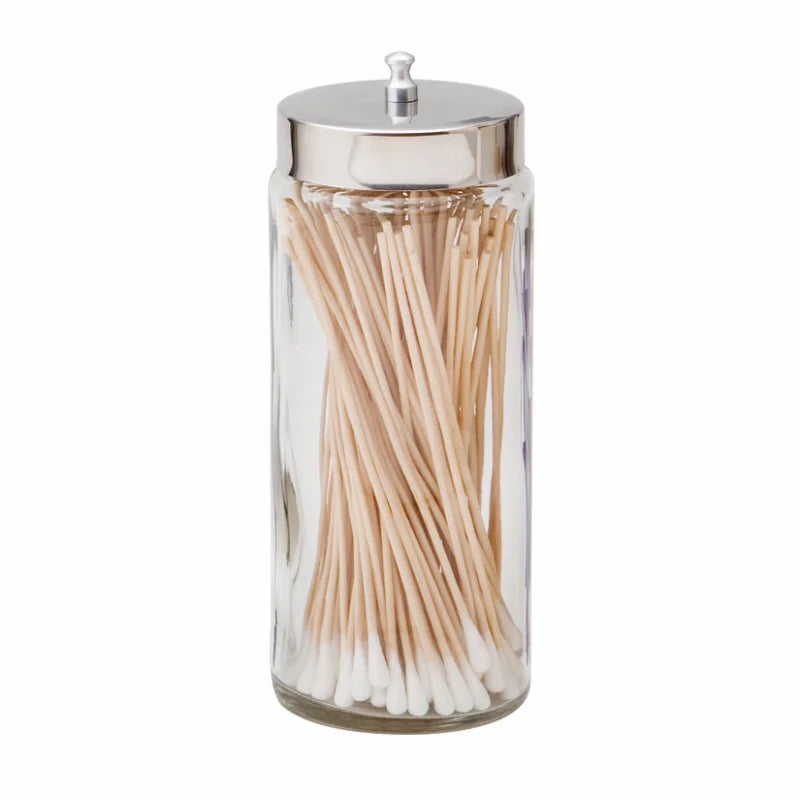 Glass Dressing Jar 7" x 3" (4017)