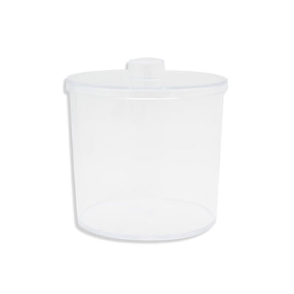 Plastic Dressing Jar 4" x 4", Clear (4021)