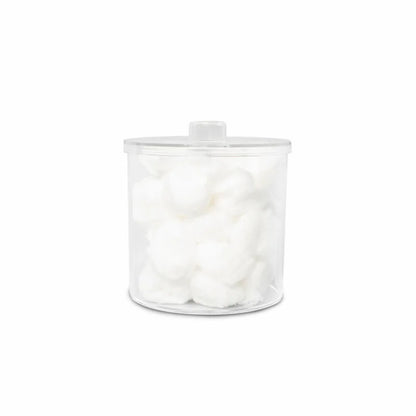 Plastic Dressing Jar 4" x 4", Clear (4021)