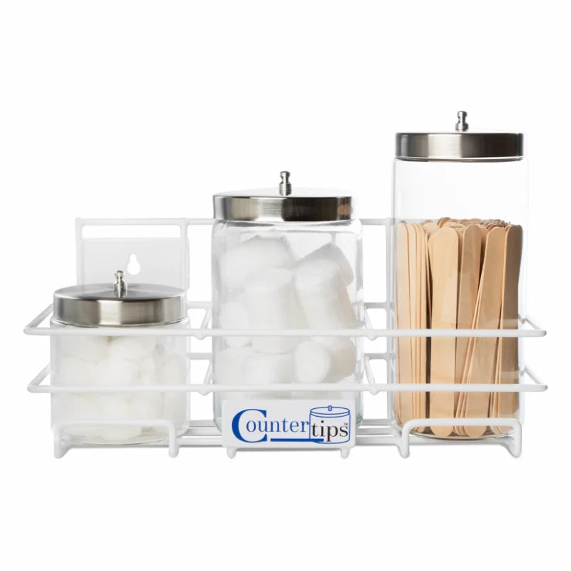 CounterTips 3 Sundry Jar Rack (4023)