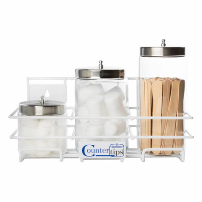 CounterTips 3 Sundry Jar Rack (4023)