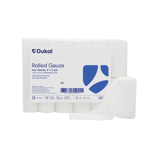Rolled Gauze, 2-Ply, 3" x 5 yds (403)
