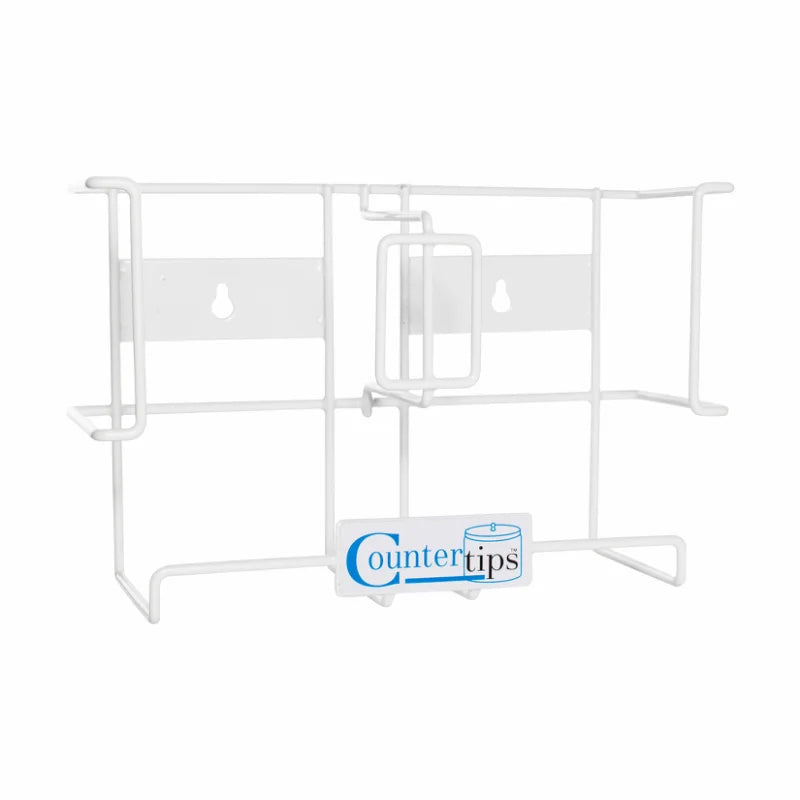 CounterTips Glove Dispenser Double 11.8" x  4.3" x 7.7" (4064)
