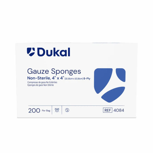 Gauze Sponges, 8-Ply, 4" x 4" (4084)