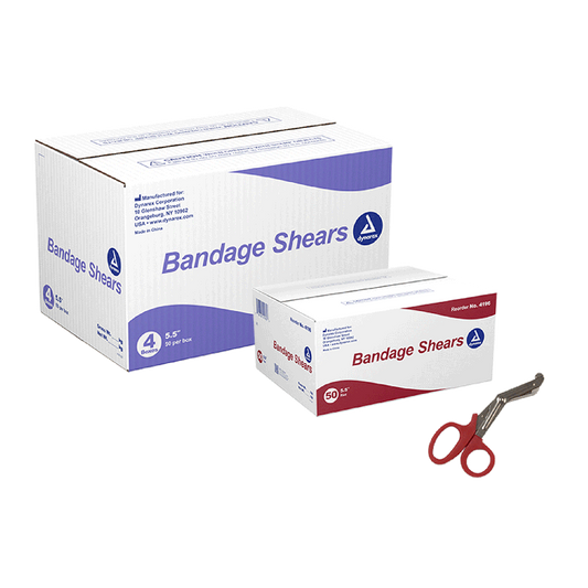 Bandage Shears, 5.5", Red (4196)