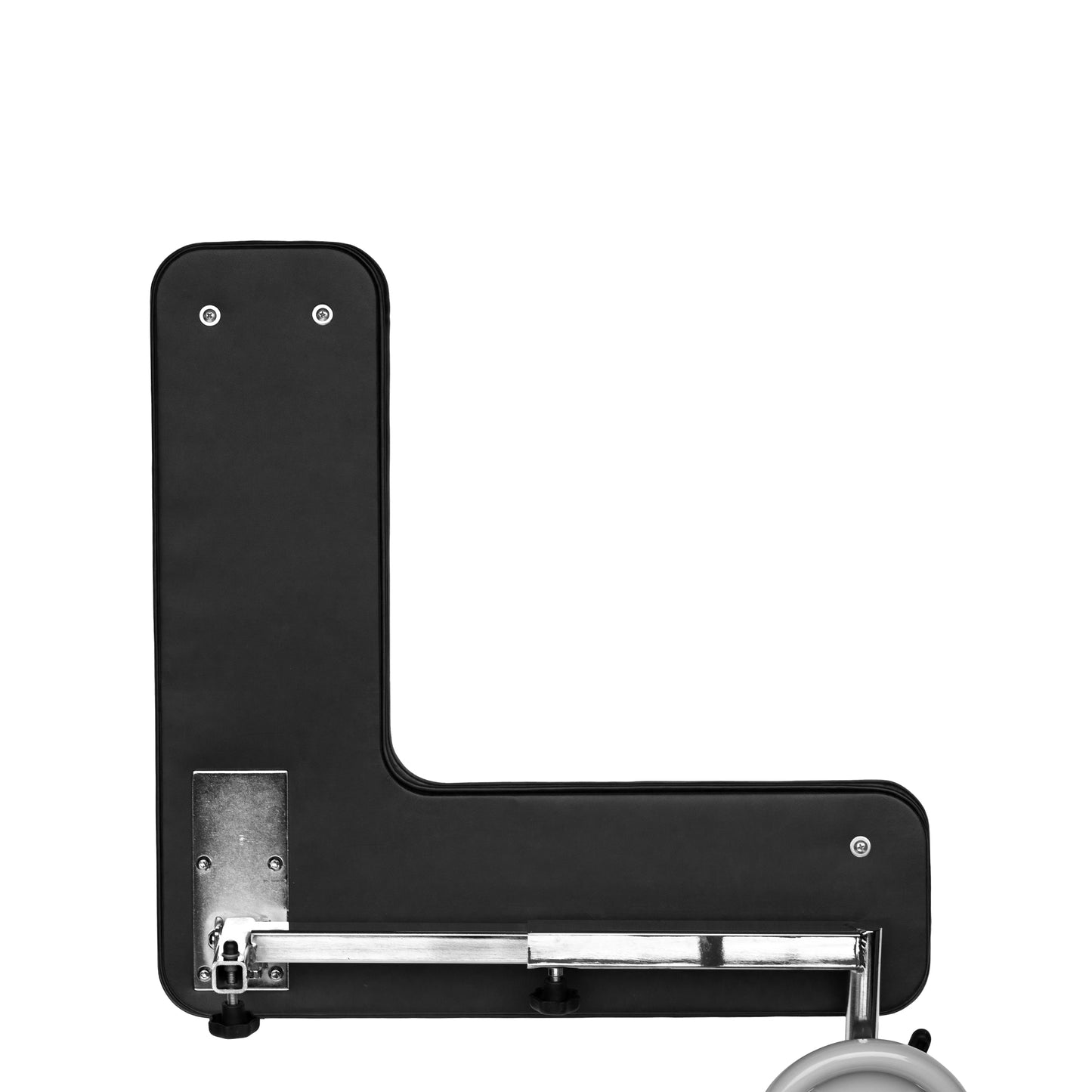 Adjustable Flip Arm For Blood Draw Chair, Black (4387BLK)