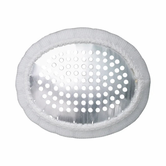 Fox Aluminum Eye Shield with Cover, White (4476-1