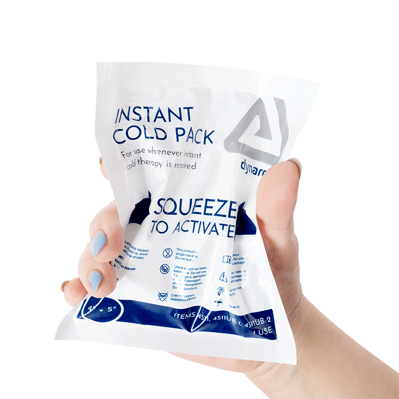 Instant Cold Pack, 4" x 5", Case of 72 (4511UB-1)