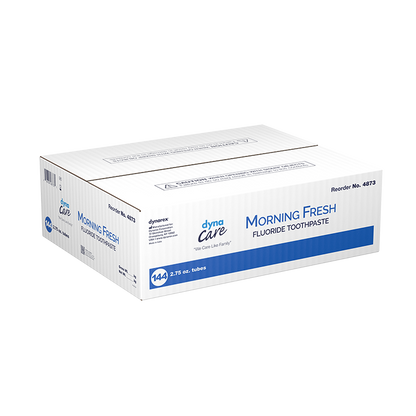 Morning Fresh Mint Toothpaste, with Fluoride, 2.75 oz Tube, Case (4873)