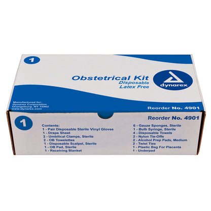Obstetrical Kit, Bagged, Case of 10 (4902)