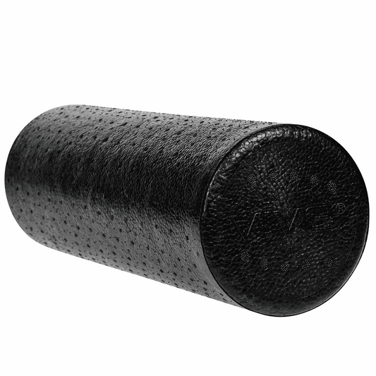 12" FOAM ROLLER, 5.75", HD FOAM, BLACK