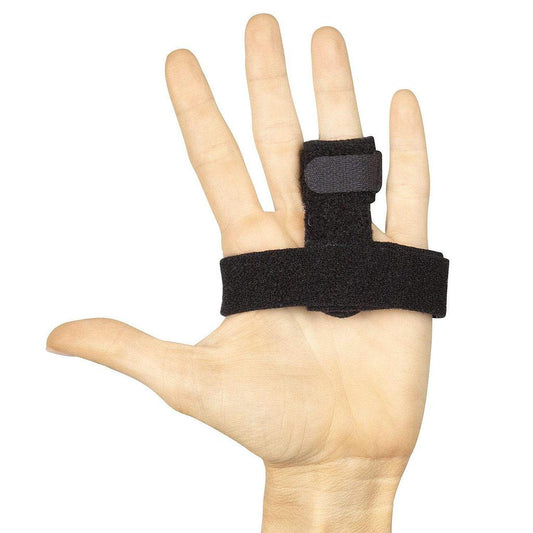 TRIGGER FINGER SPLINT BRACE, PALM STRAP, RIGID ALUMINUM, ANY FINGER