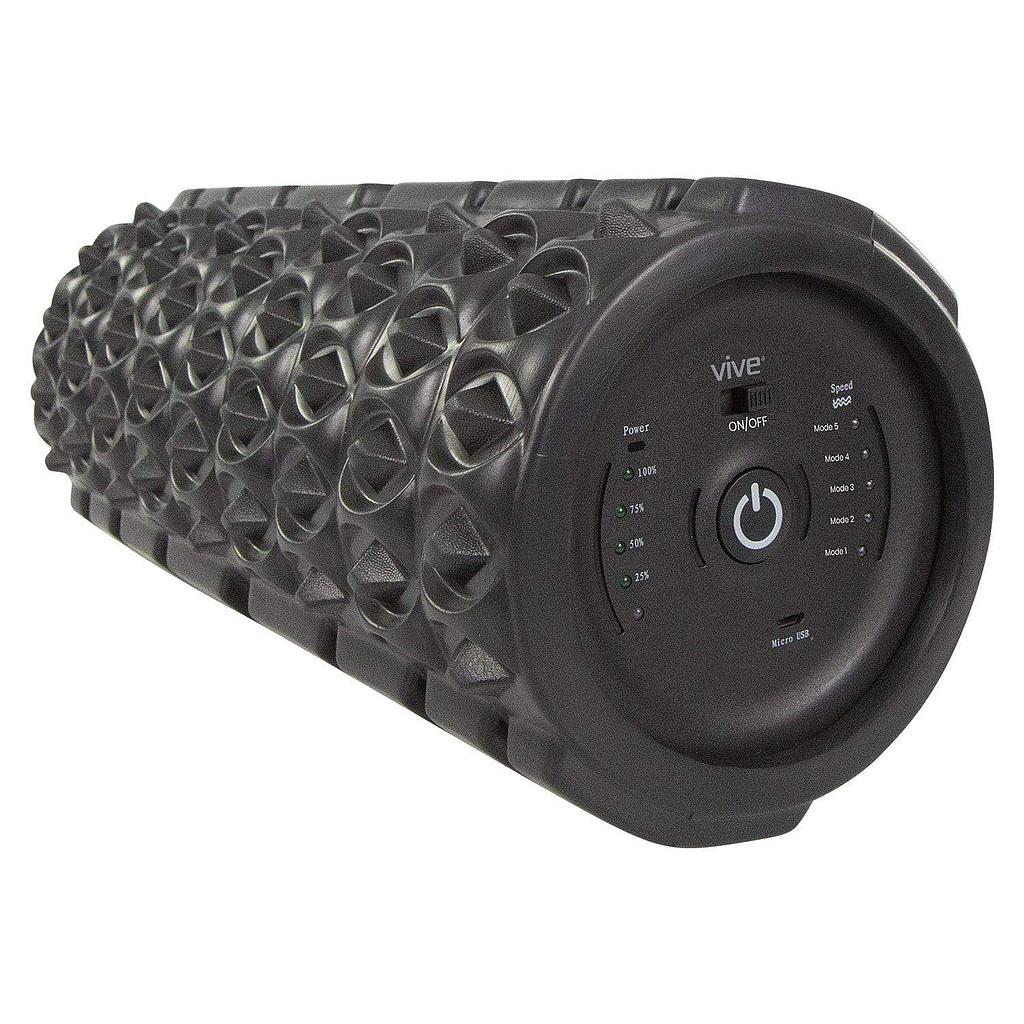 VIBRATING FOAM ROLLER, 5 MODES, RECHARGEABLE, 12.99" HD FOAM