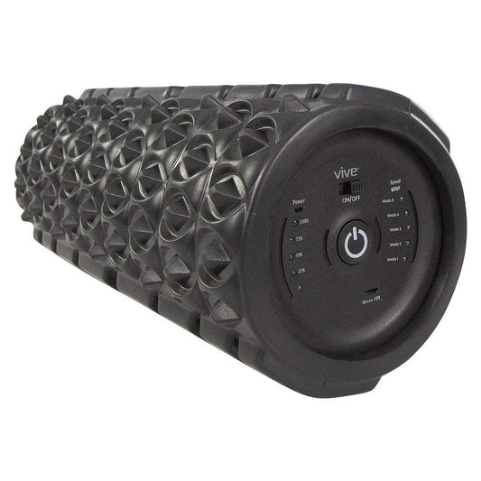 VIBRATING FOAM ROLLER, 5 MODES, RECHARGEABLE, 12.99" HD FOAM