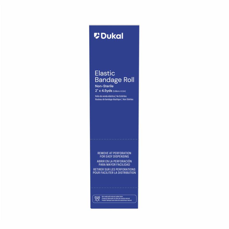 Non-Sterile Non-Latex Elastic Bandage Roll, 2" x 4.5 yds (502LF)