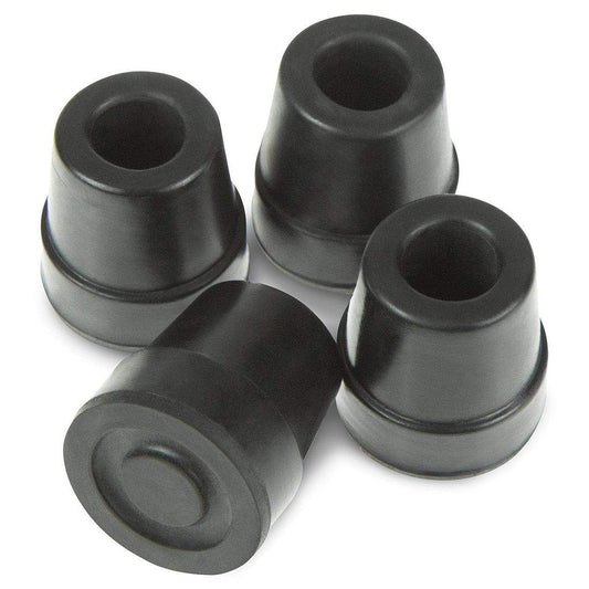 Quad Cane Replacement Tips (MOB1031BLK4)