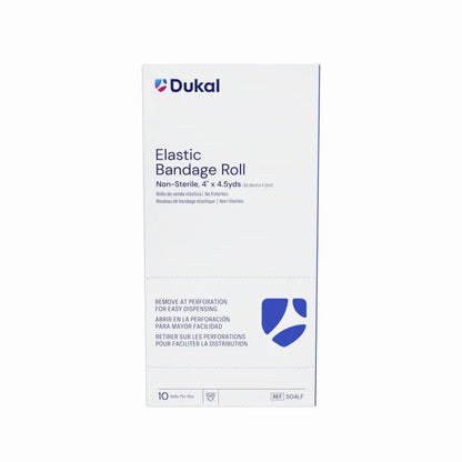 Non-Sterile Non-Latex Elastic Bandage Roll, 4" x 4.5 yds (504LF)