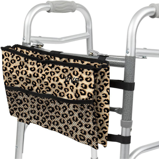 Walker Bag, Water-Resistant Nylon, 16.5" x 9", Leopard Print (LVA1026LPD)