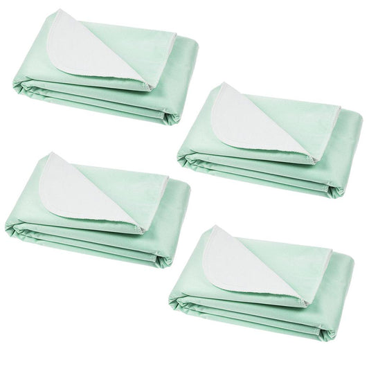 Reusable Incontinence Pad, Multilayer, Quiet Top, 34" x 36", 4 Pack (LVA1016M4)