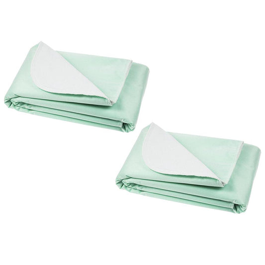 Reusable Incontinence Pad, Multilayer, Quiet Top, 34" x 36", 2 Pack (LVA1016M2)