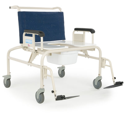 Gendron, Bariatric Shower Commode, with Push Handle, 26" Seat, 750 lbs Weight Capacity (5226)