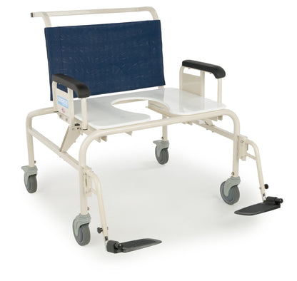 Gendron, Bariatric Shower Commode, with Push Handle, 26" Seat, 750 lbs Weight Capacity (5226)