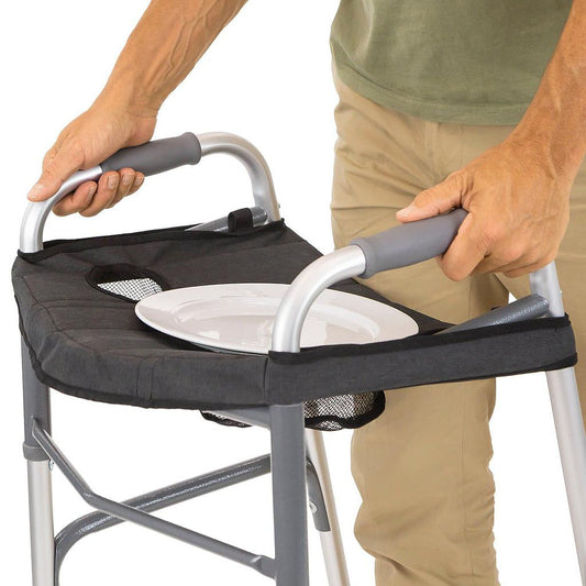 WALKER TRAY, STRONG FOLDABLE DESIGN, FITS STANDARD WALKERS