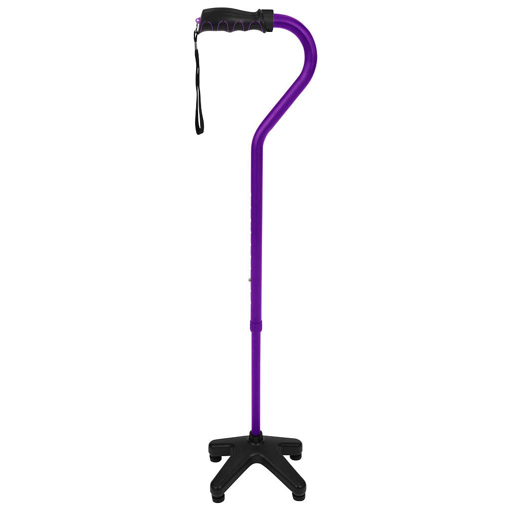 SureWalk Quad Cane, Purple (MOB1073PUR)