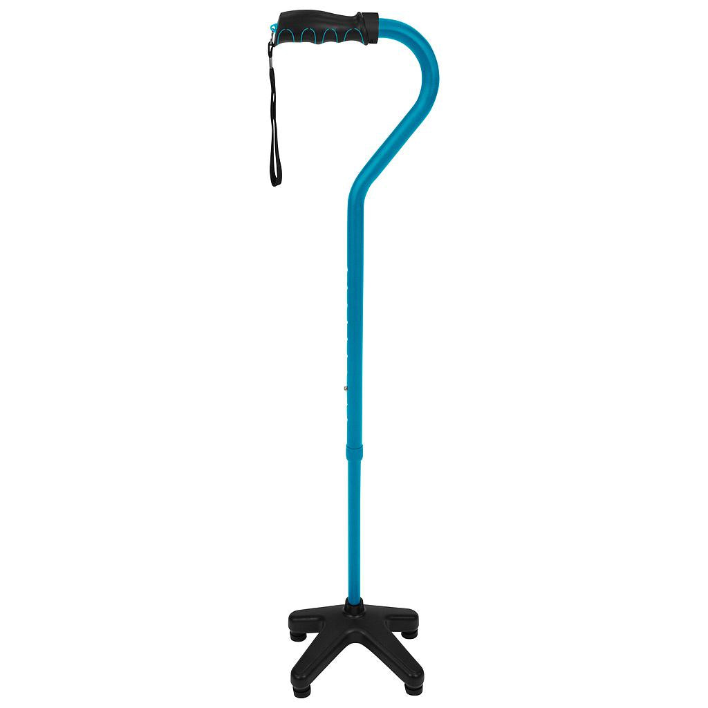 SureWalk Quad Cane, Teal (MOB1073TAL)