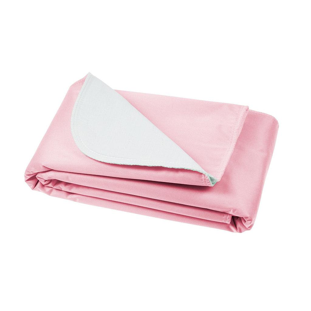 Reusable Incontinence Pad, Multilayer, Quiet Top, 34" x 36", Pink (LVA1016MPNK)