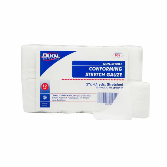 Non-Sterile Conforming Stretch Gauze 2" x 4.1 yds (602)