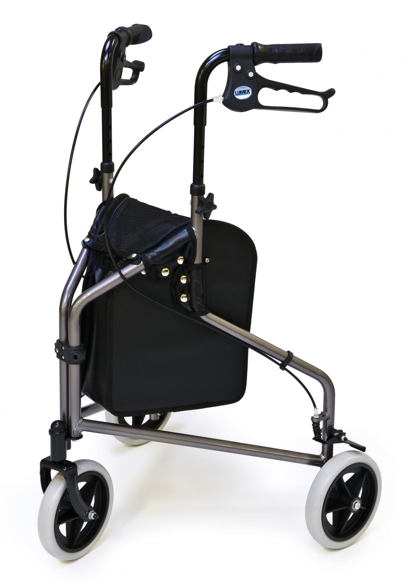 3-Wheel Cruiser, with Carry Pouch, Pewter Grey (609201P)