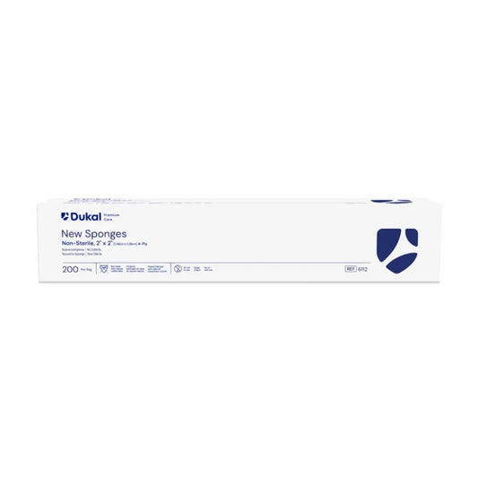 Dukal New Sponge 2 inch x 2 inch 4-Ply medical supply