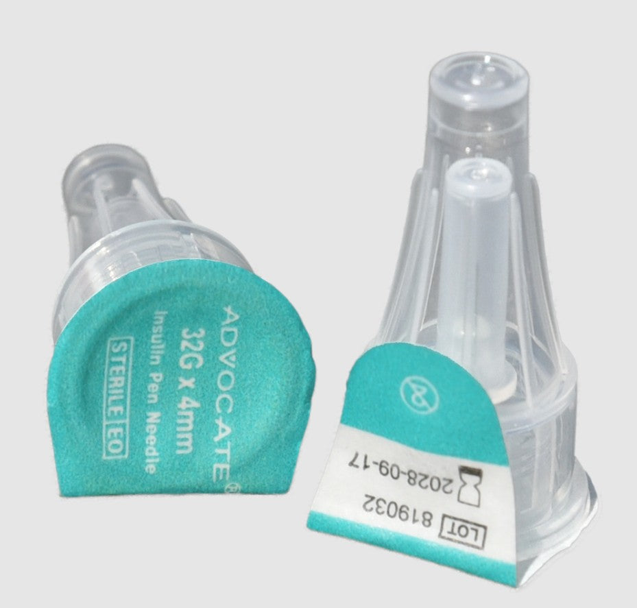 Advocate Pen Needles, 32G x 4mm 5/32", 100/Box (644)