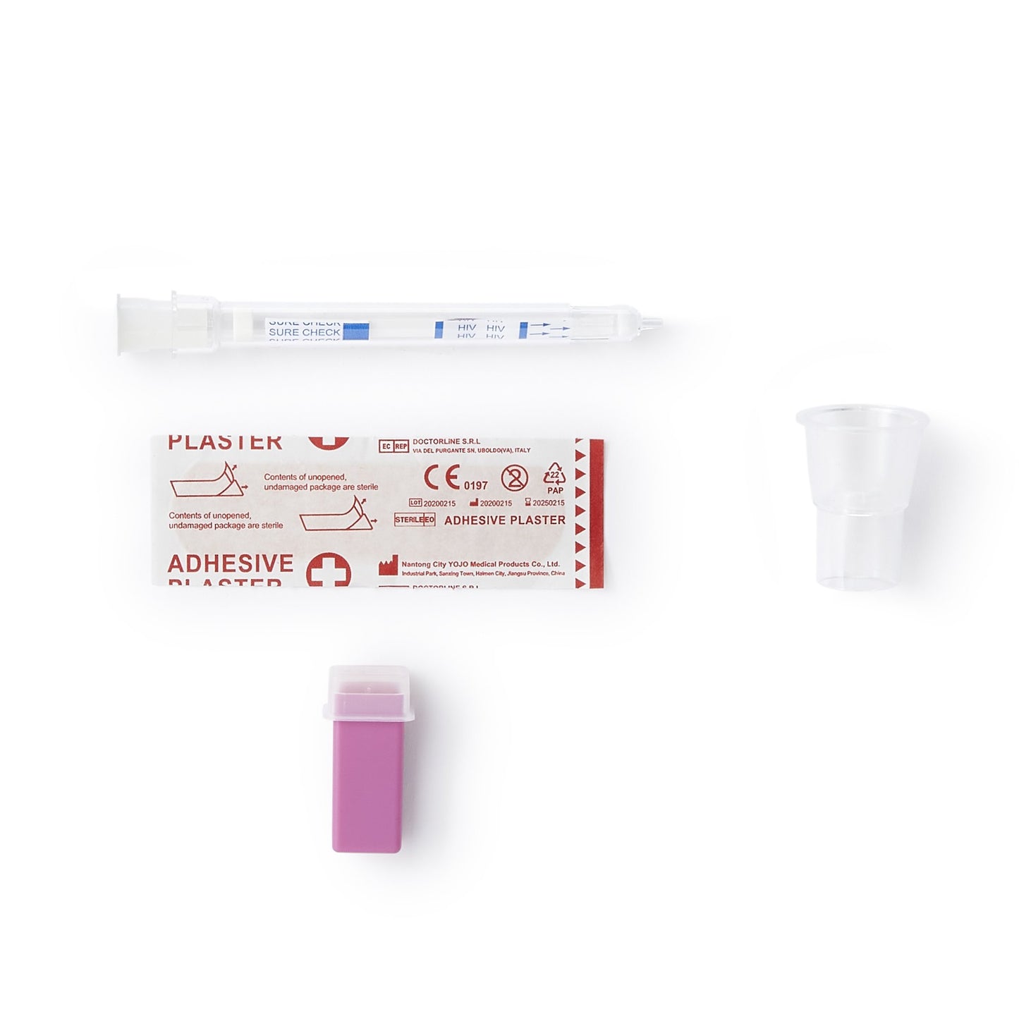 SURE CHECK HIV 1/2 Assay, 15 Minute Results, 25 tests/kit (CDI 60-9507-0)