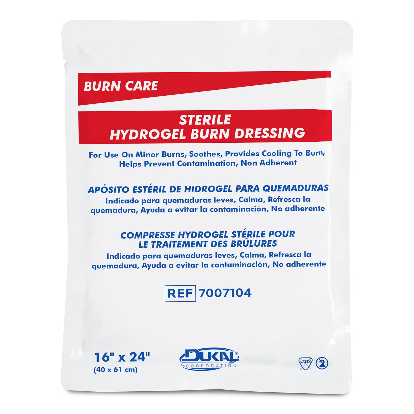 Hydrogel Burn Dressing, 16" x 24" (7007104)