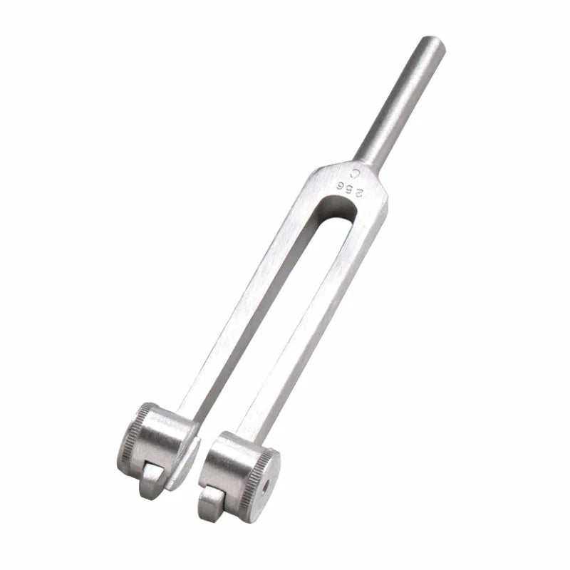 Aluminum Tuning Fork,  C256 with Fixed Weights (7011)