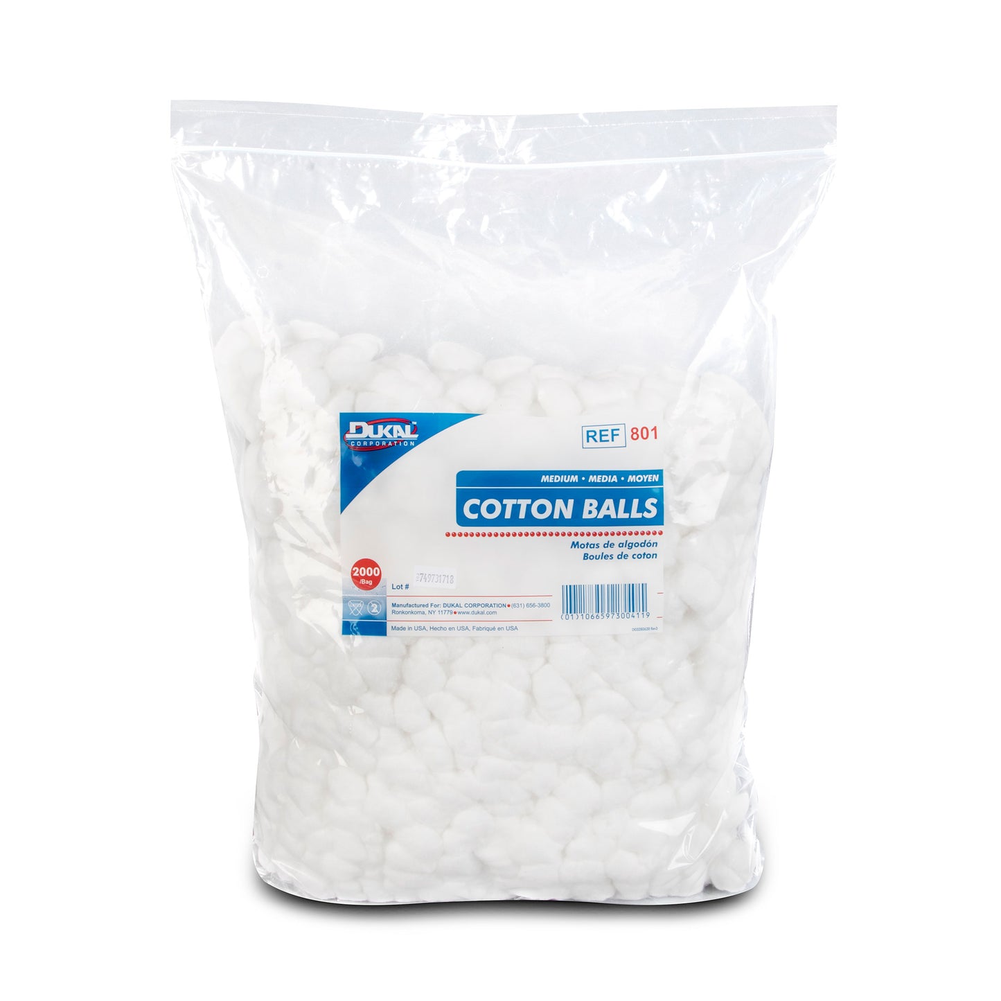 Cotton Balls, Medium (801)