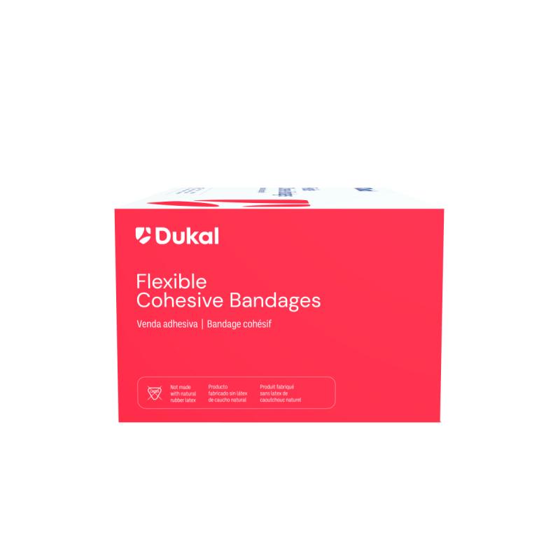 Non-Sterile Non-Latex Cohesive Bandages, 1" x 5 yds, Assorted (8016ASLF)