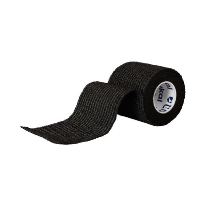 Non-Sterile Non-Latex Cohesive Bandages, 2" x 5 yds, Black (8026BKLF)