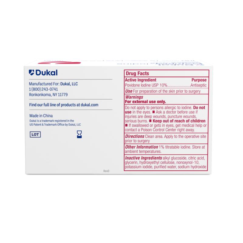 Non-Sterile Povidone-Iodine Prep Pads, Medium (914)