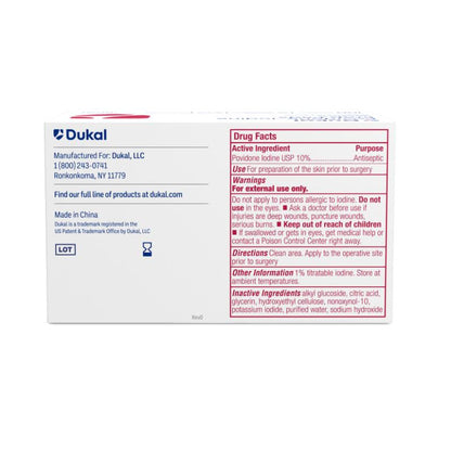 Non-Sterile Povidone-Iodine Prep Pads, Medium (914)